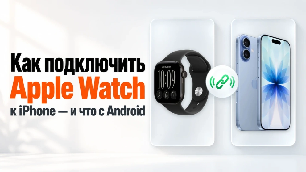 Как подключить Apple Watch к iPhone и работают ли они с Android