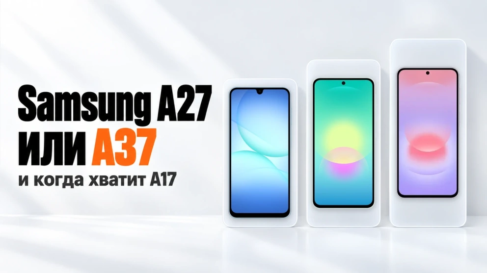 Samsung A27 или A37: что выбрать и когда хватит A17