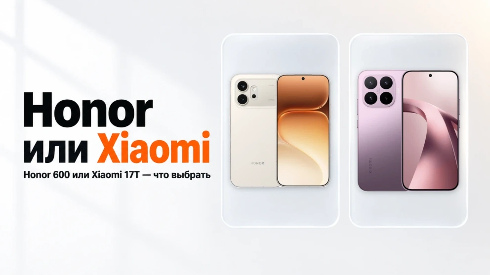 Honor или Xiaomi: что лучше — Honor 600 или Xiaomi 17T